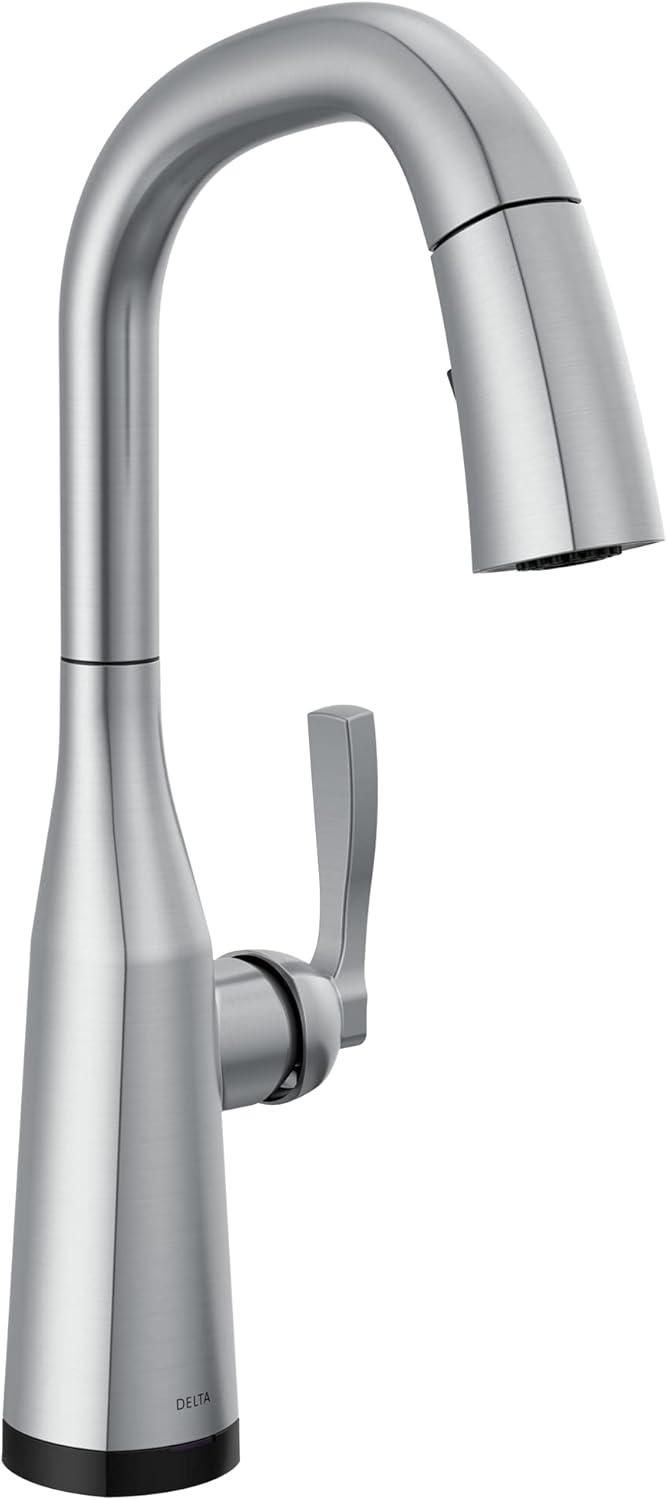 Stryke Pull Down Touch Bar Faucet with Touch2O Technology and With Accessories