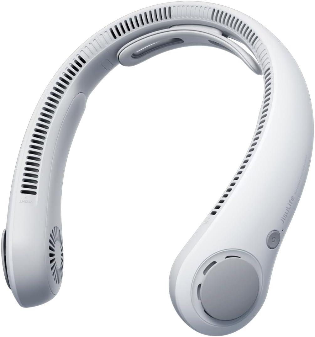 JISULIFE Portable Neck Fan Gray