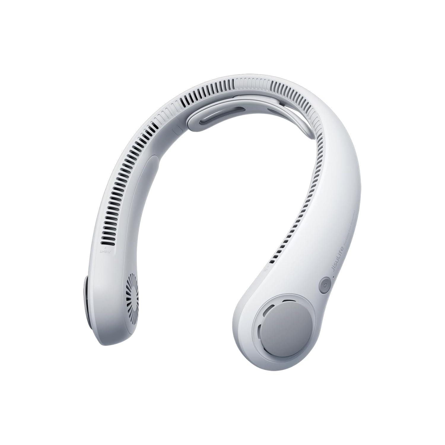 JISULIFE Portable Neck Fan Gray