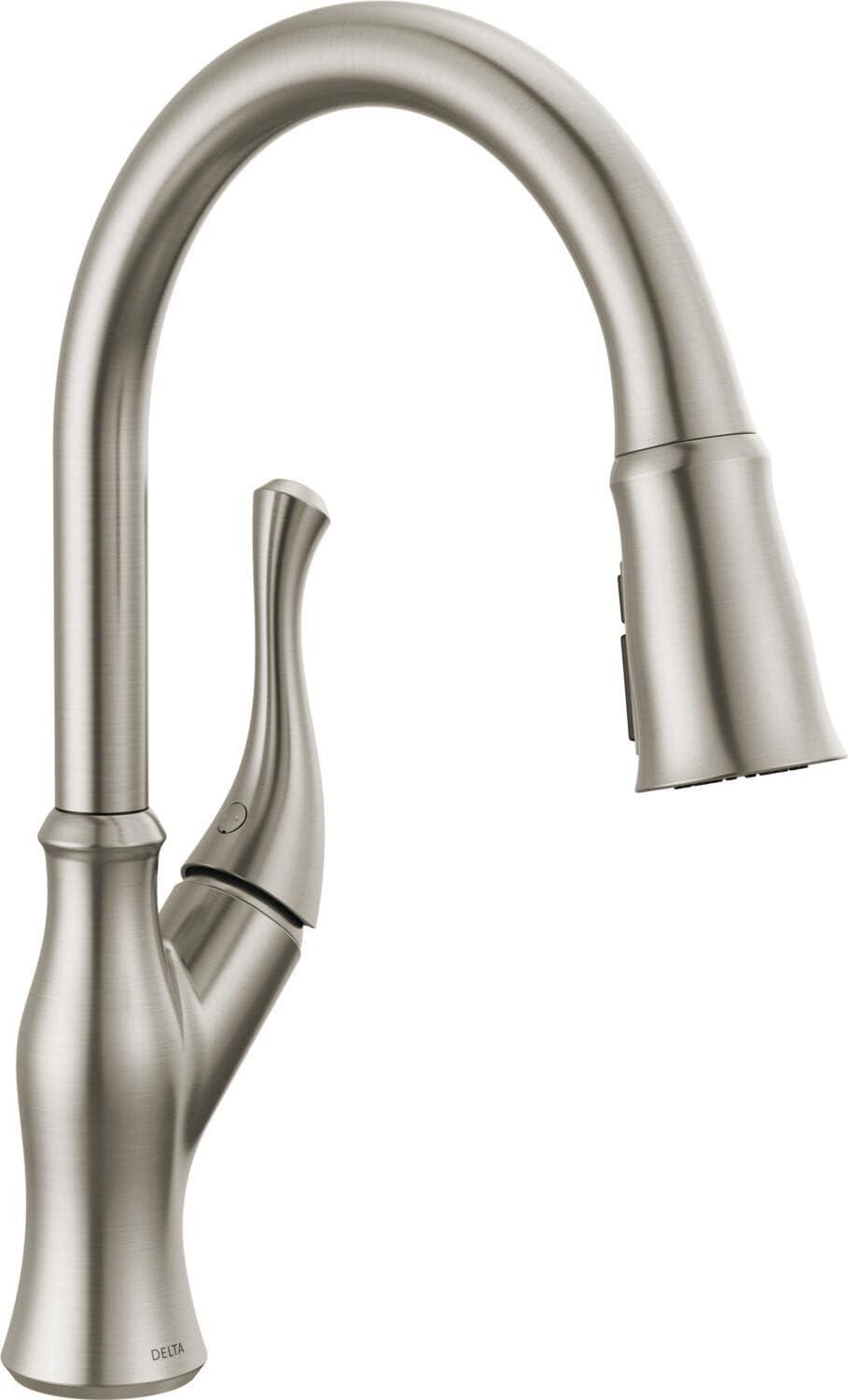 Ophelia Pull Down Single Handle Kitchen Faucet , add ShieldSpray to spray options