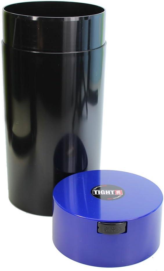 Tightvac - 5oz to 24 Ounce Vacuum Sealed Container - Black Body/Dk. Blue Cap