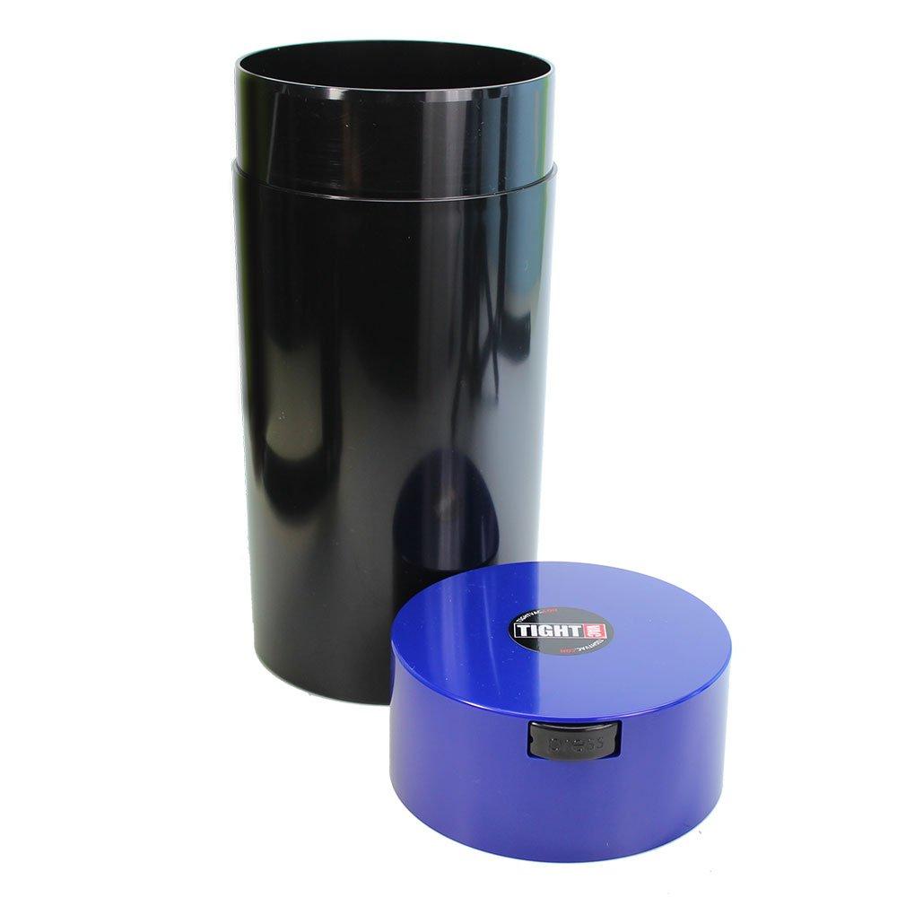 Tightvac - 5oz to 24 Ounce Vacuum Sealed Container - Black Body/Dk. Blue Cap