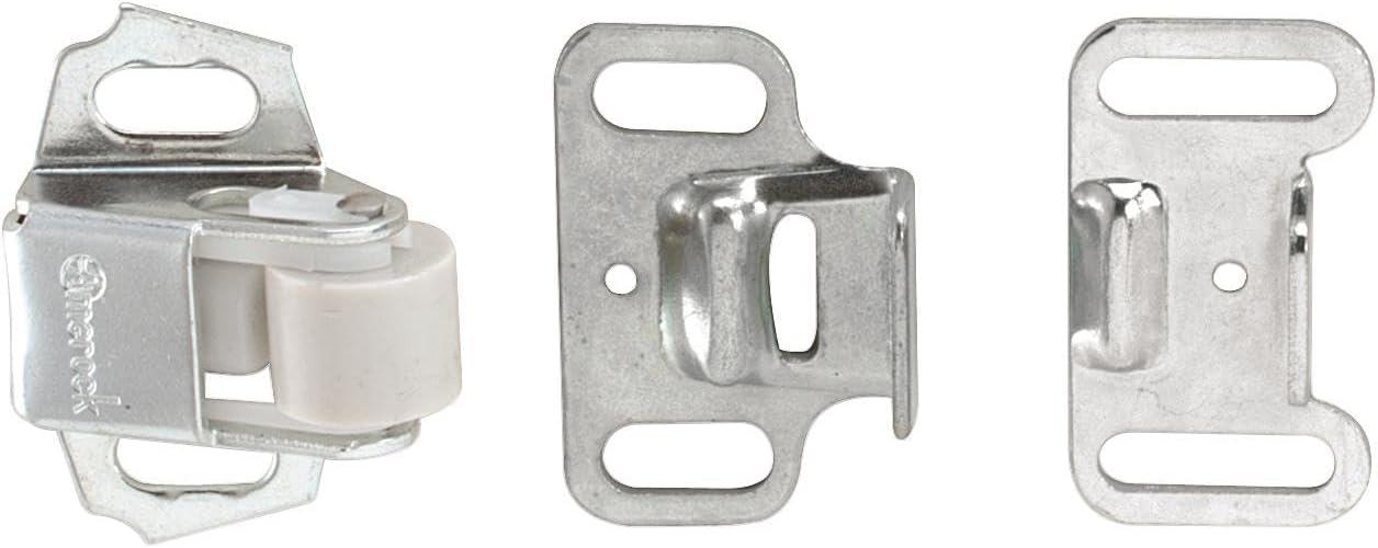 Amerock Bp9823 Functional Hardware 1-1/2" Long Steel Roller - Permabrite Zinc