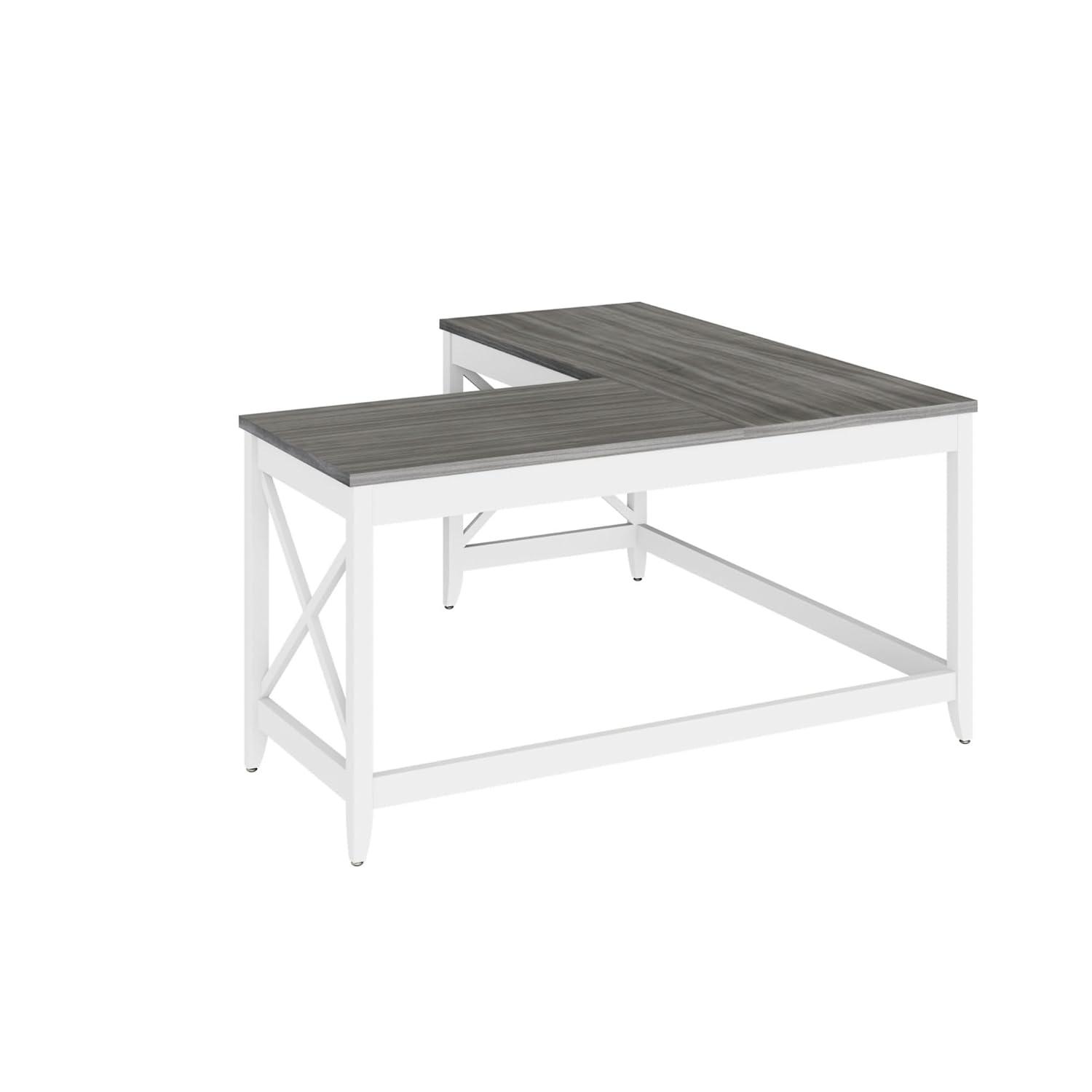 Workspace by Alera® L-Shaped Writing Desk
