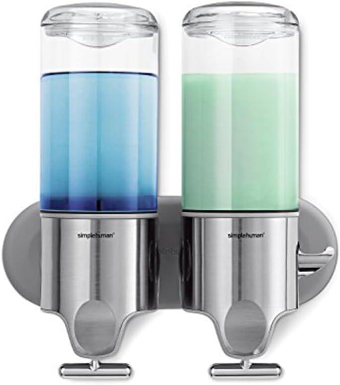 Twin Wall Mount Soap Dispenser with Ergonomic T-Bar Lever