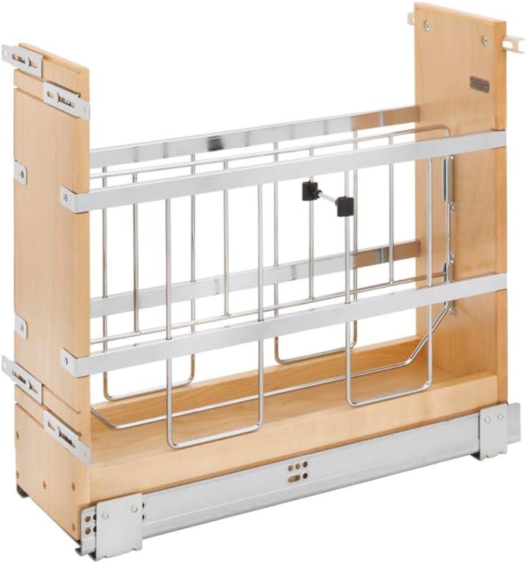 Rev-A-Shelf Wood Bakeware Pullout Organizer W/ Soft-Close