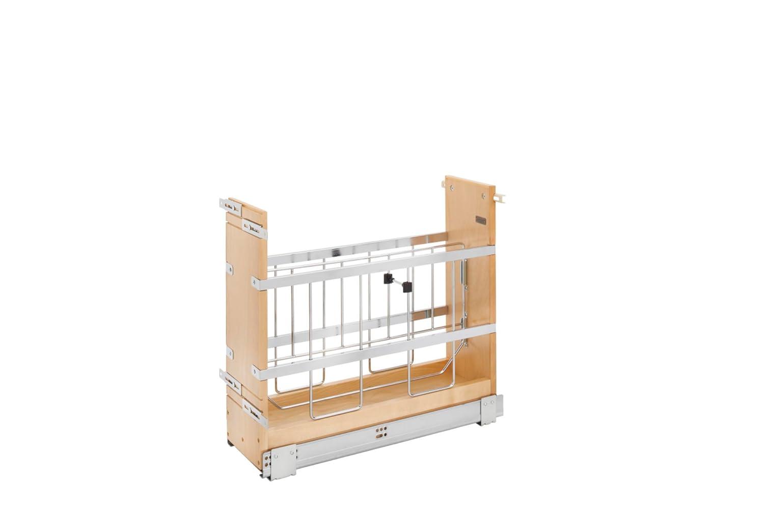 Rev-A-Shelf Wood Bakeware Pullout Organizer W/ Soft-Close