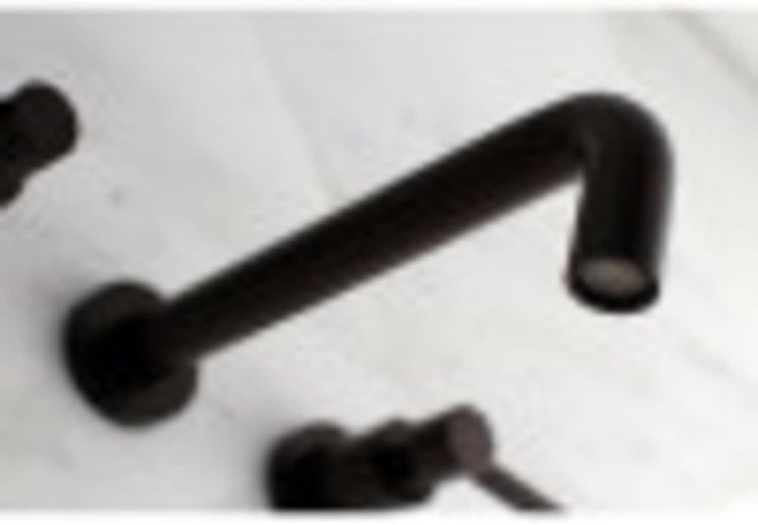 Kingston Brass Concord Two-Handle 3-Hole Wall Mount Roman Tub Faucet