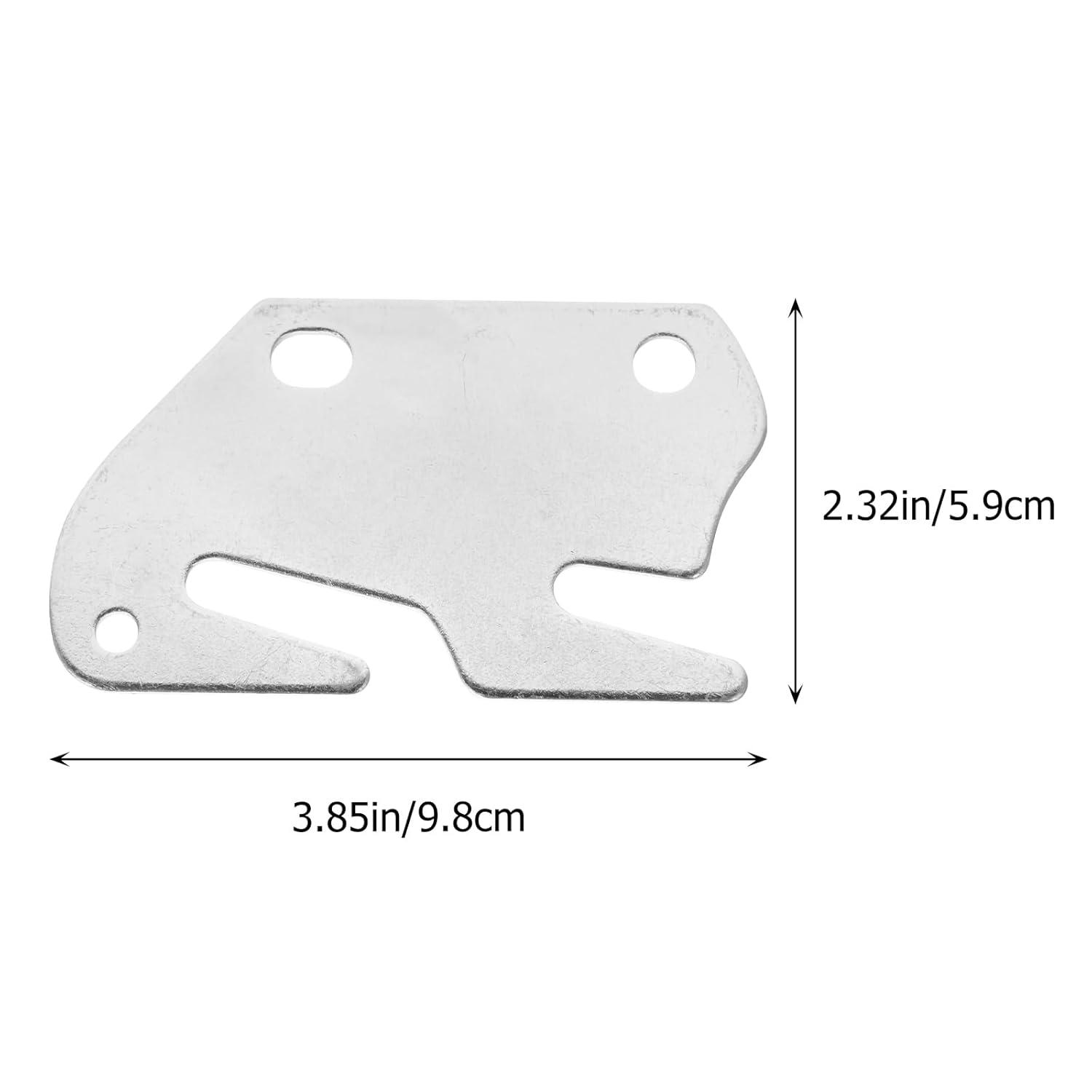 Nishuna 2pcs Bed Accessories Wood Bed Rail Bracket Bed Rail Hooks Plates Beds Frame