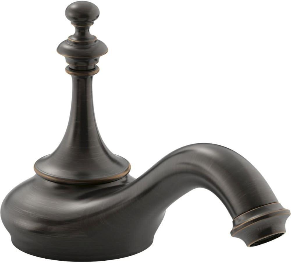 Artifacts Vintage-Inspired Oil-Rubbed Bronze Tea Design Bathroom Sink Spout