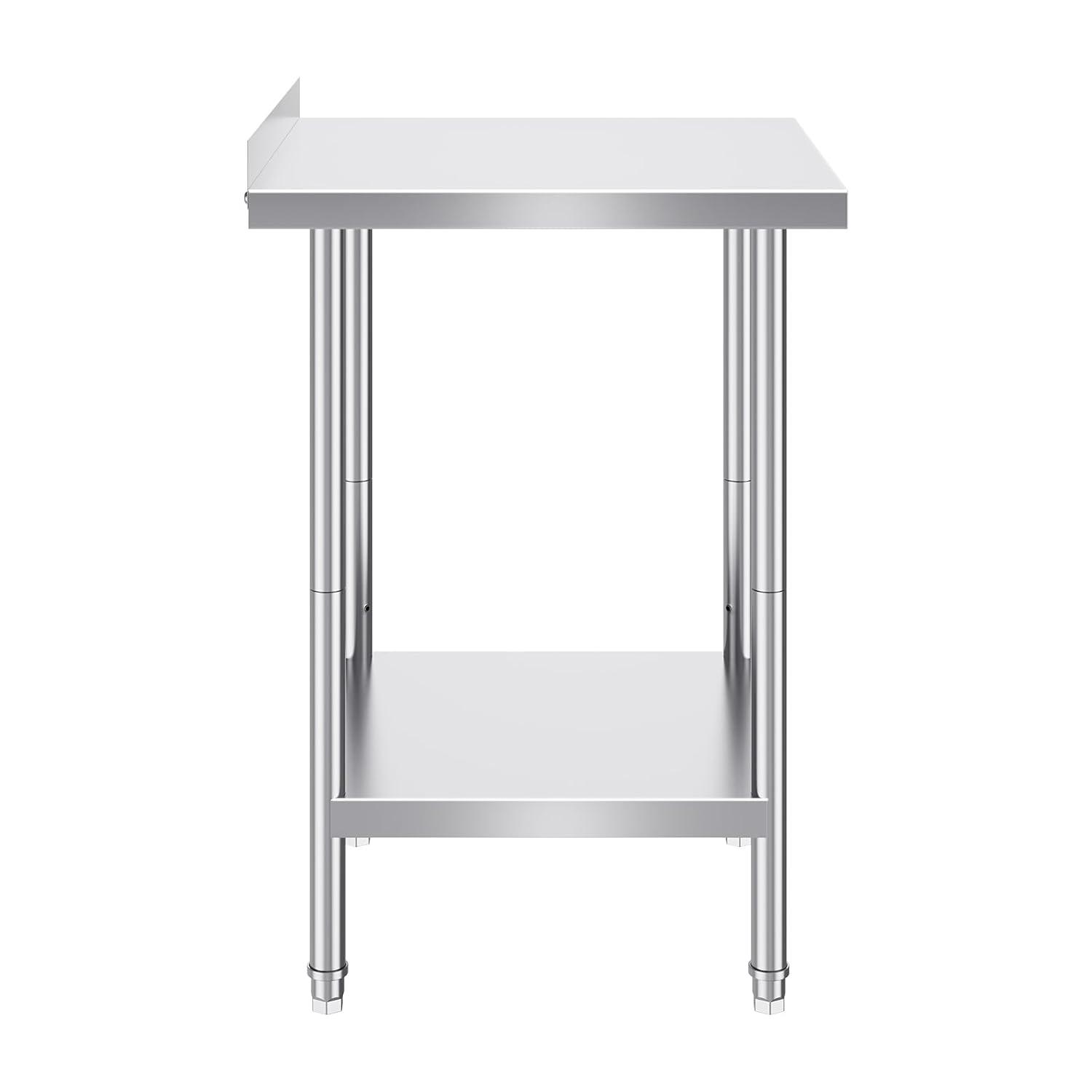 Wrought Studio™ Wrought Studio™ Stainless Steel 24'' L x 24'' W x 36'' H Work Table