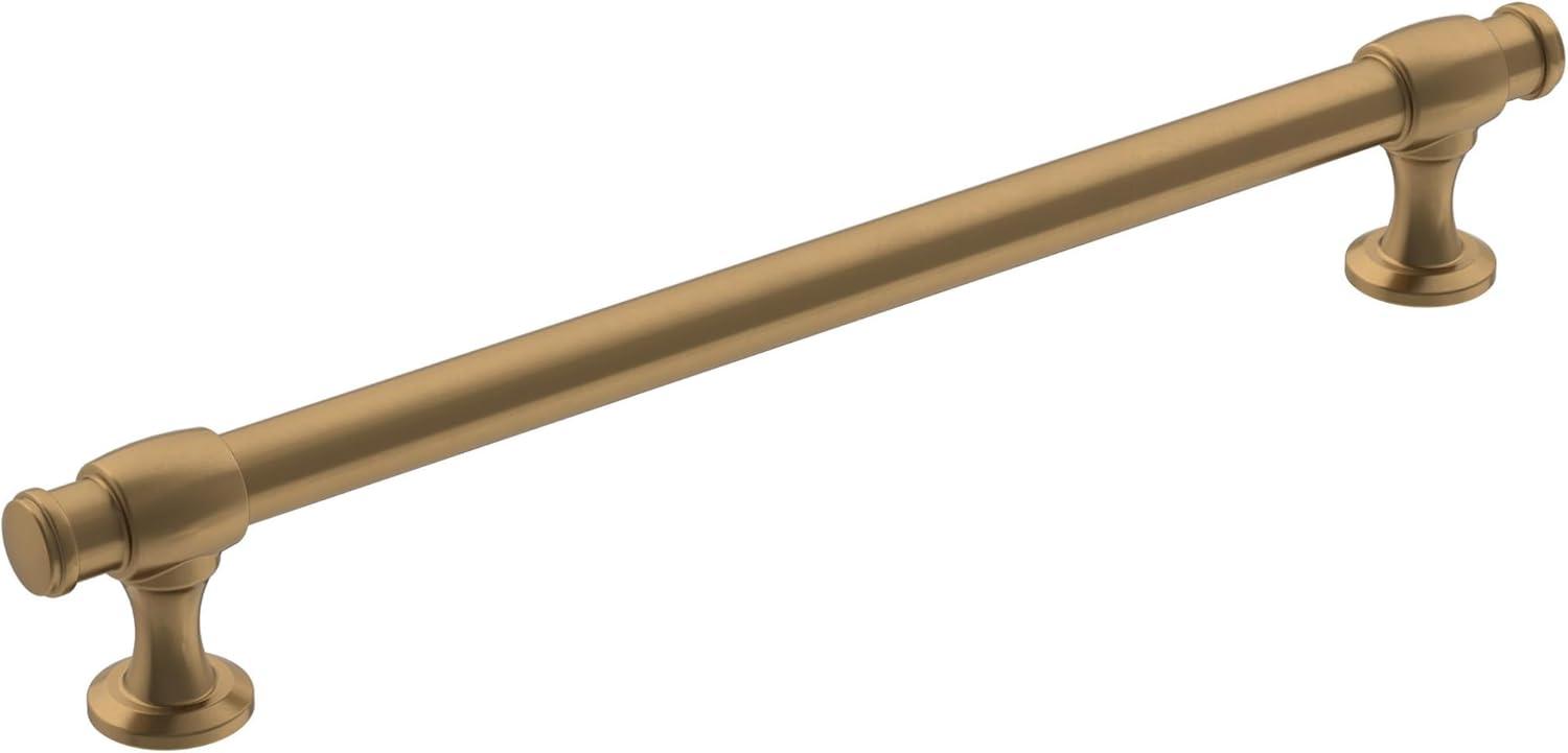 Amerock Winsome 7-9/16 inch (192mm) Center-to-Center Champagne Bronze Cabinet Pull