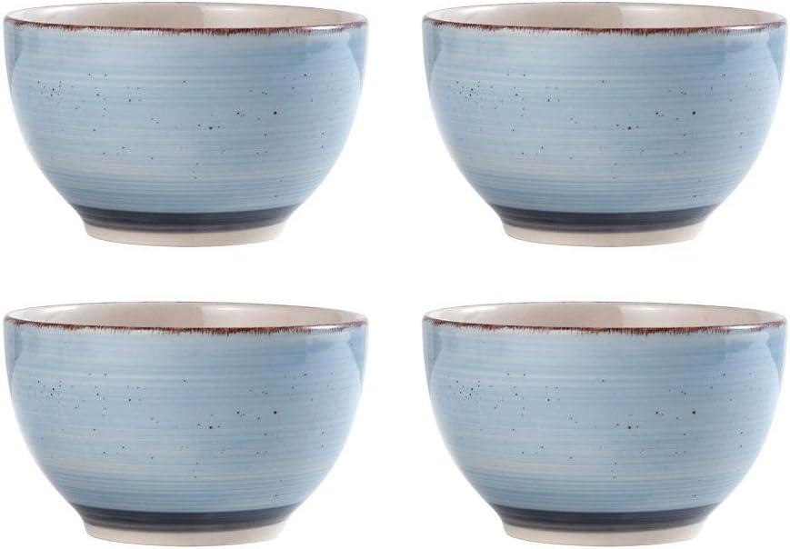 Sadie Blue Ceramic 16-Piece Dinnerware Set