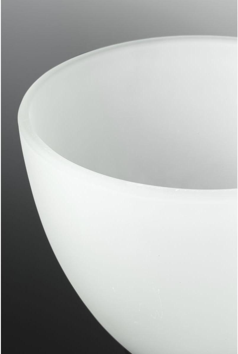 Progress Lighting Laird 5-Light Bath Vanity, Brushed Nickel, Glass Shade
