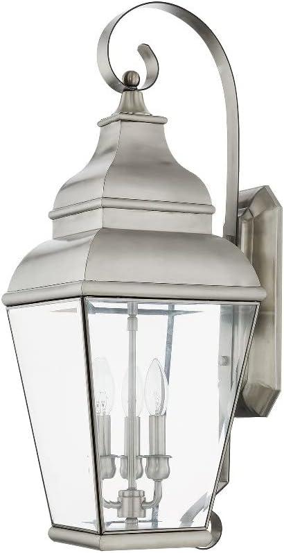 Livex Lighting Exeter 3 - Light Wall Light in  Black