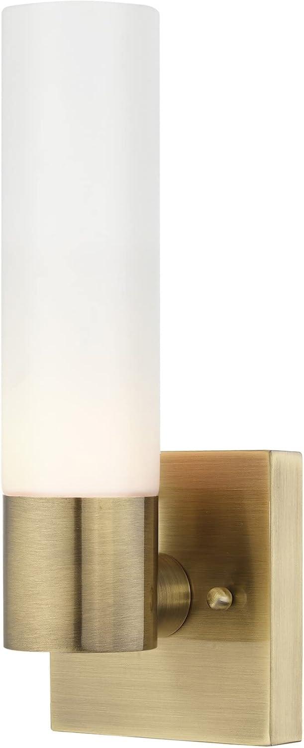 Livex Lighting Aero 1 - Light Sconce in  Antique Brass