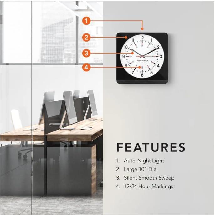 Marathon Watch Company Wall Clock