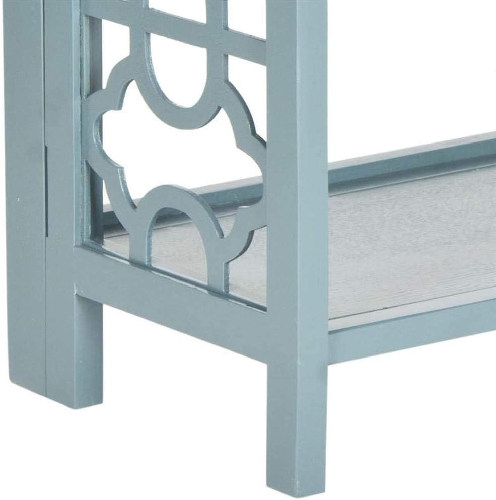 Natalie Small Bookcase - AMH6565 - Teal - Safavieh Couture