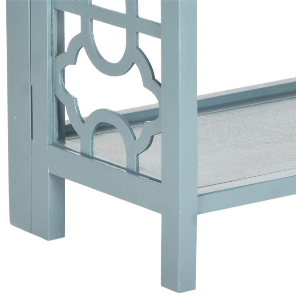 Natalie Small Bookcase - AMH6565 - Teal - Safavieh Couture