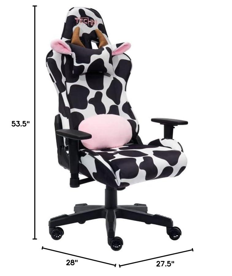 One Allium Way® Techni Sport TS85 COW Series Gaming Chair