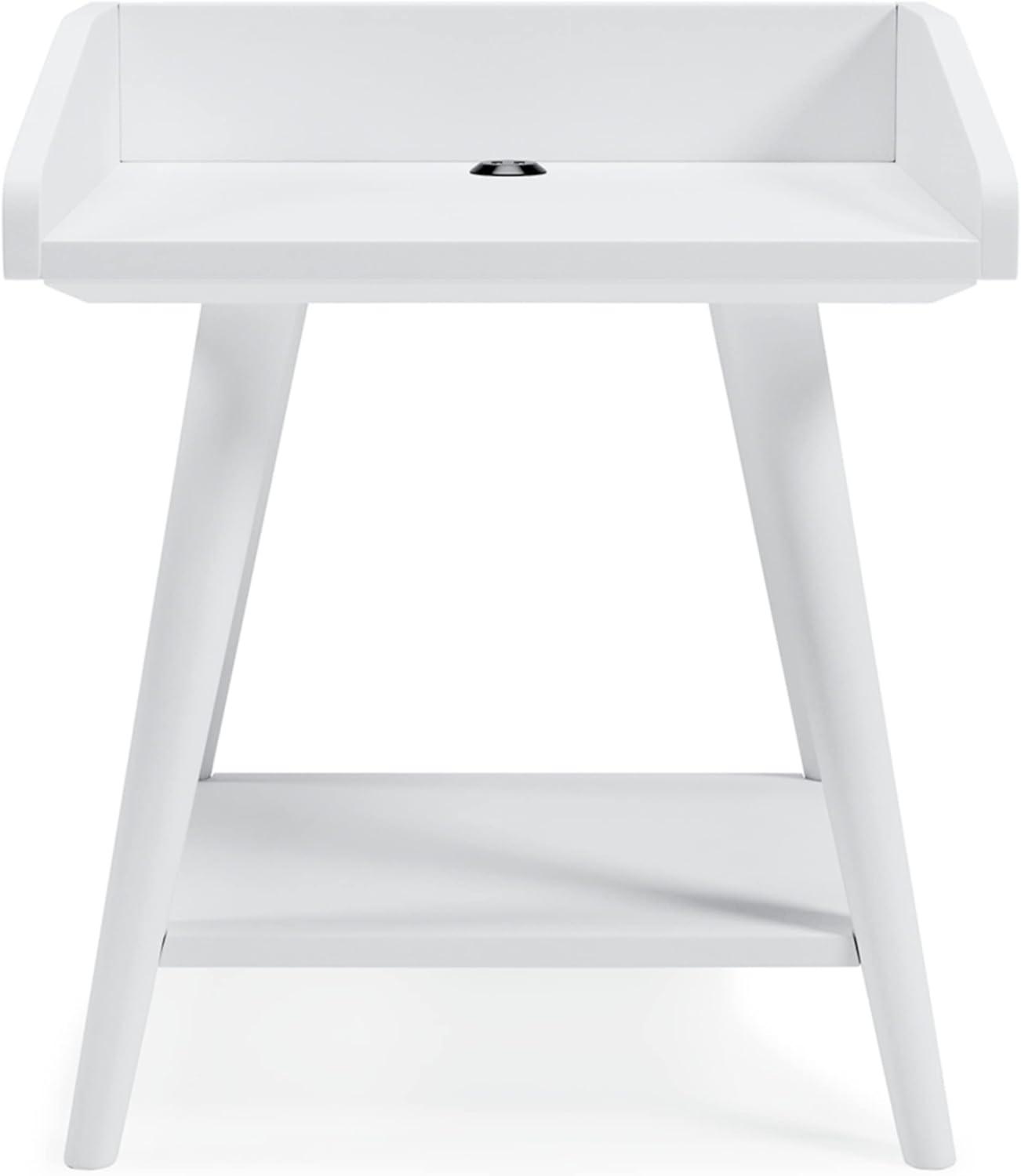 Signature Design by Ashley Casual Blariden Accent Table  White