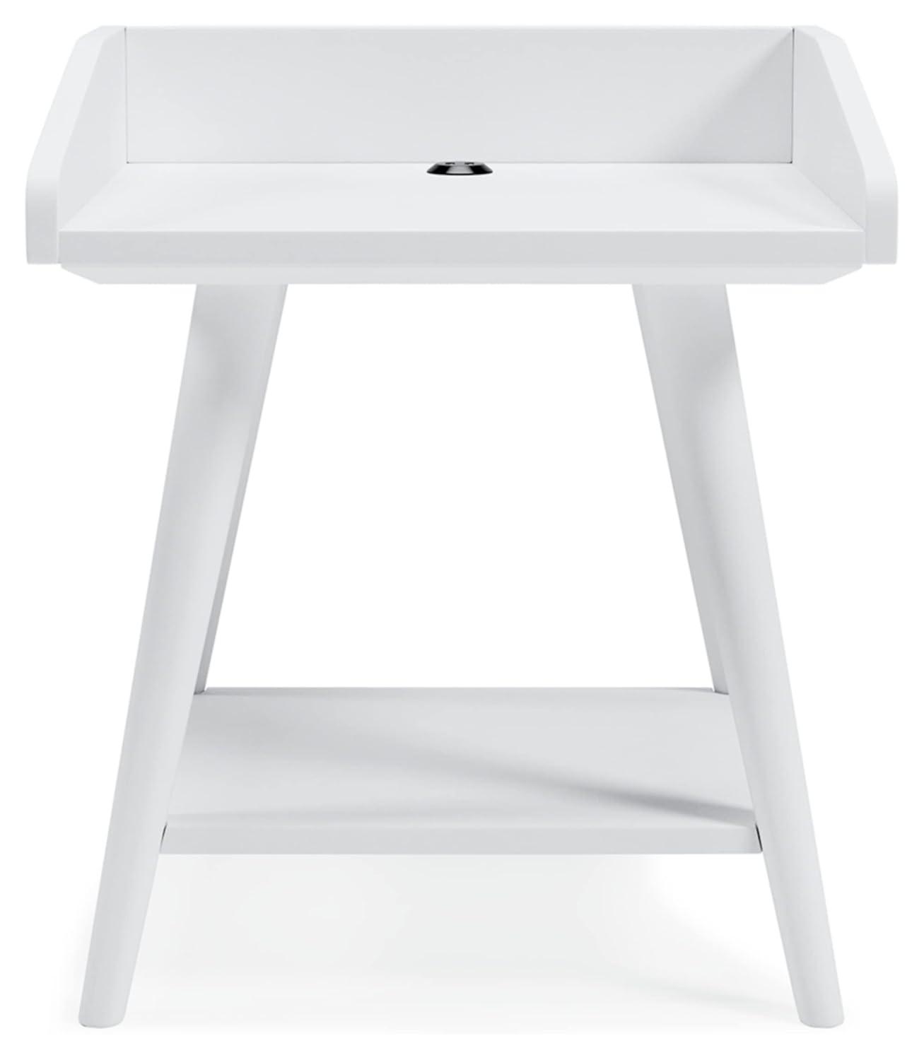 Signature Design by Ashley Casual Blariden Accent Table  White