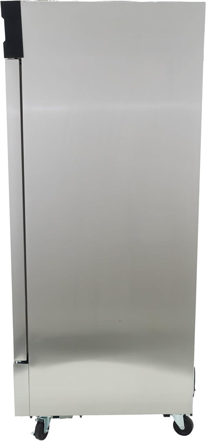 27" Stainless Steel Single Door Reach-In Commercial Freezer