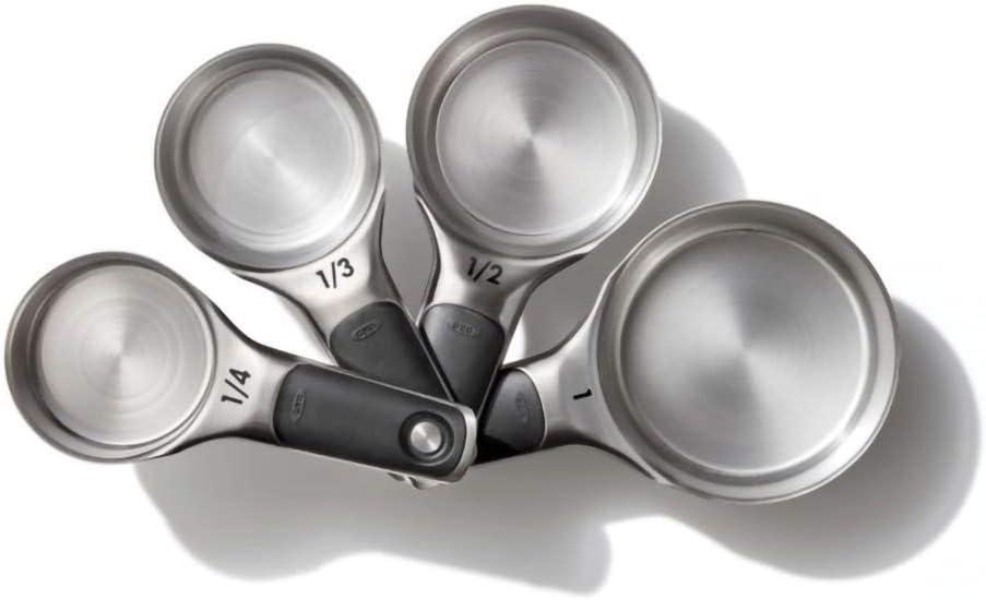 OXO ® Stainless Steel Magnetic Measuring Cups, Set of 4