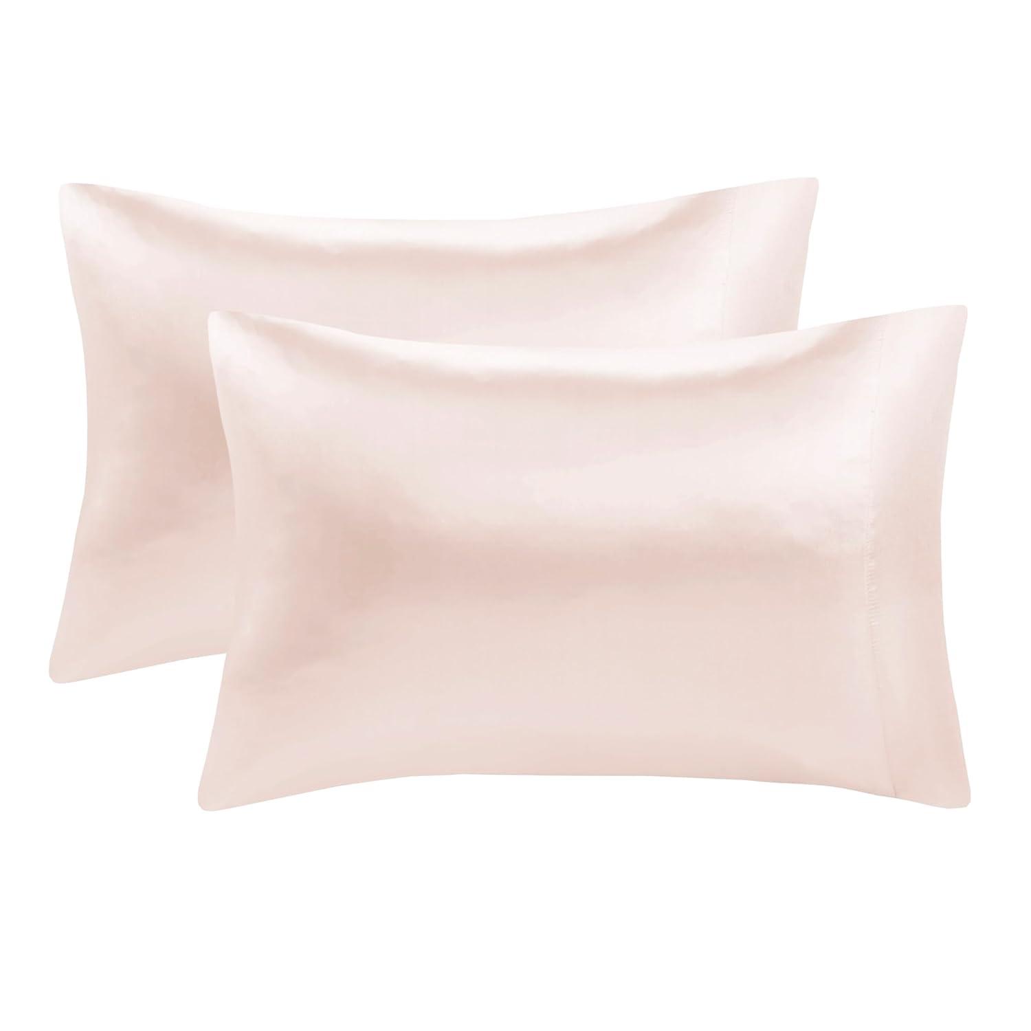 Madison Park Essentials Satin Luxury 2PC Pillowcases (Set of 2)