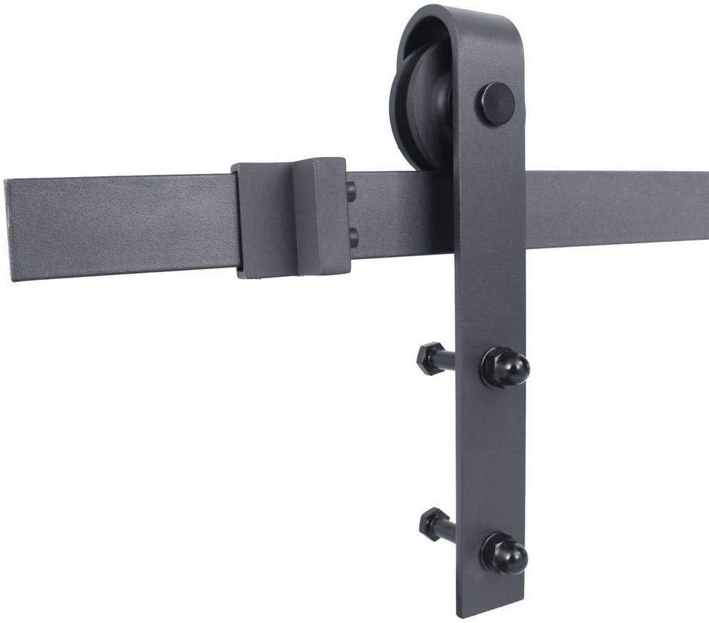 TMS 36'' x 84'' Solid Wood Paneled Painted with Installation Hardware Kit Barn Door