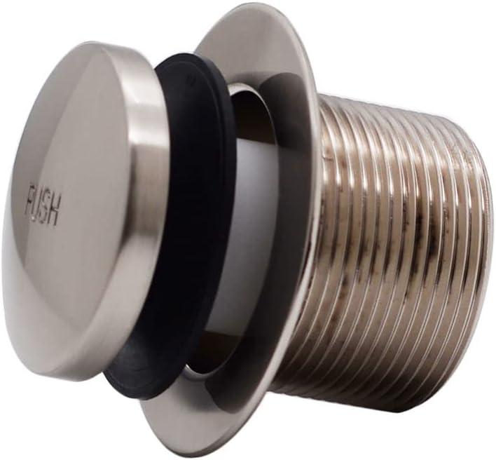 Westbrass 1-1/2" Coarse Thread Tip-Toe Bathtub Leg Drain with One-Hole Overflow D93-07