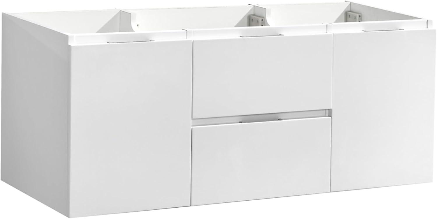 Valencia 60" Wall Mount Double Modern Bathroom Cabinet - Cabinet Only (Top and Sinks Not Included)