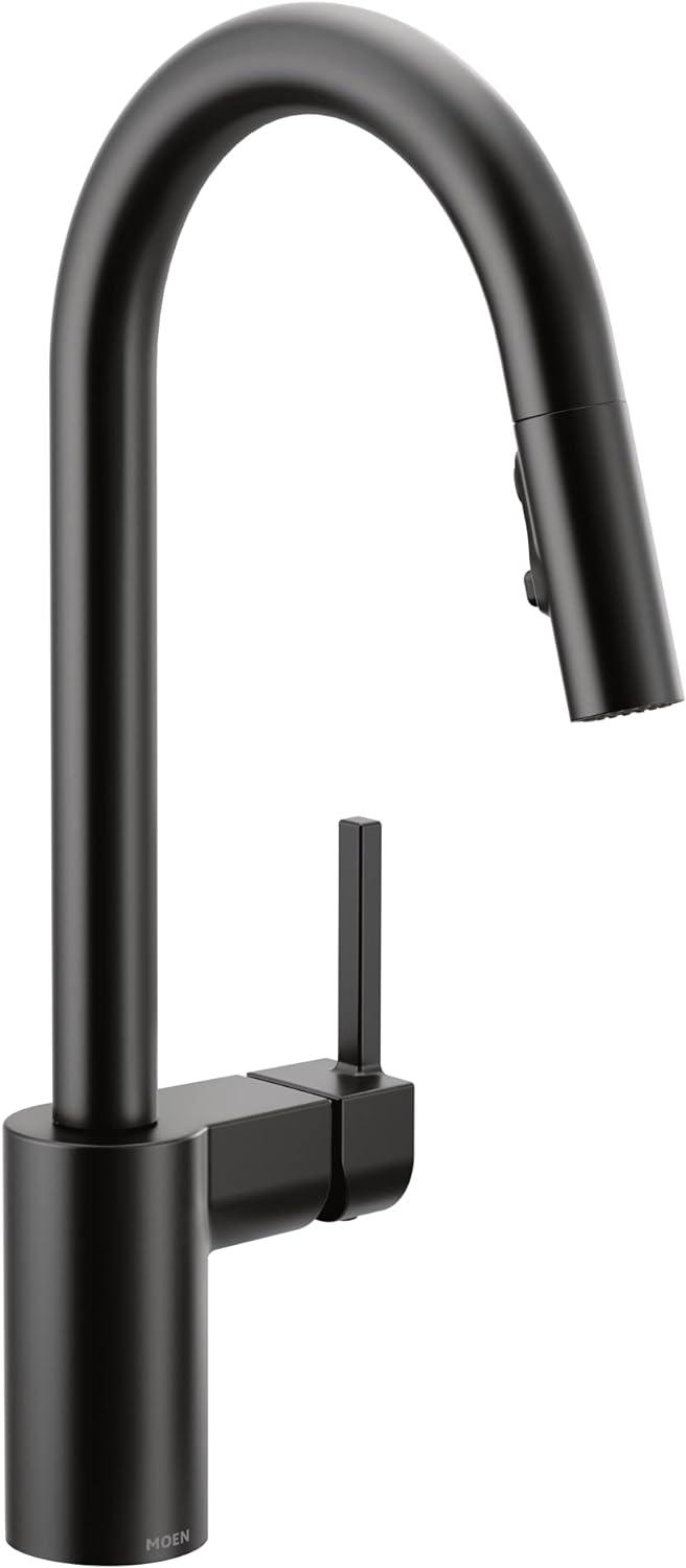Moen Align One Handle Modern Kitchen Pulldown Faucet with Reflex and Power Clean Technology