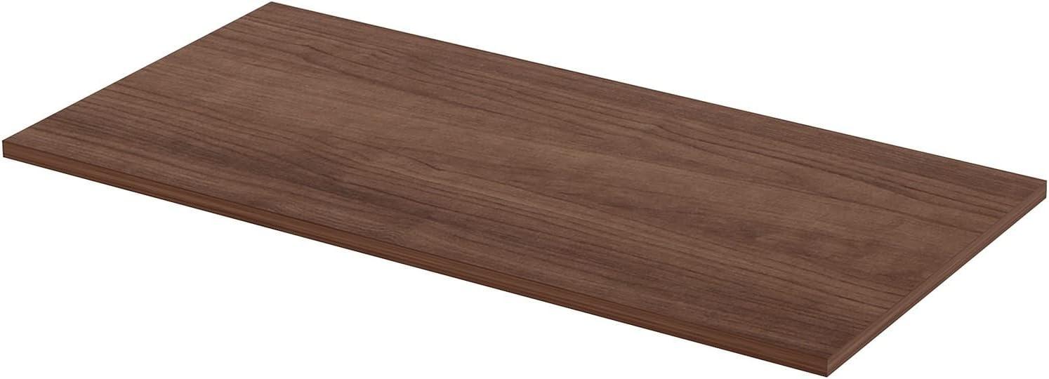 VersaFlex Walnut Laminate 50'' Adjustable Desk Top