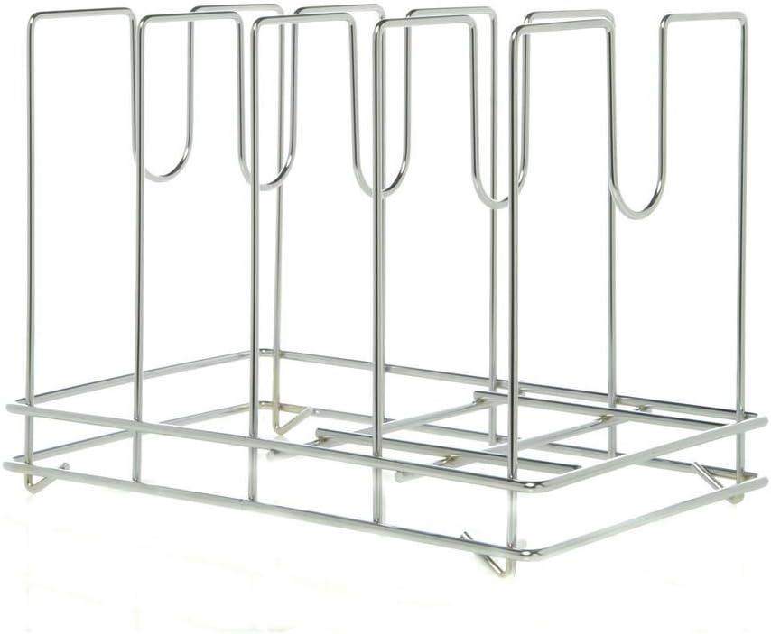 Chrome-Plated Steel Pizza Screen Rack for 96 Screens