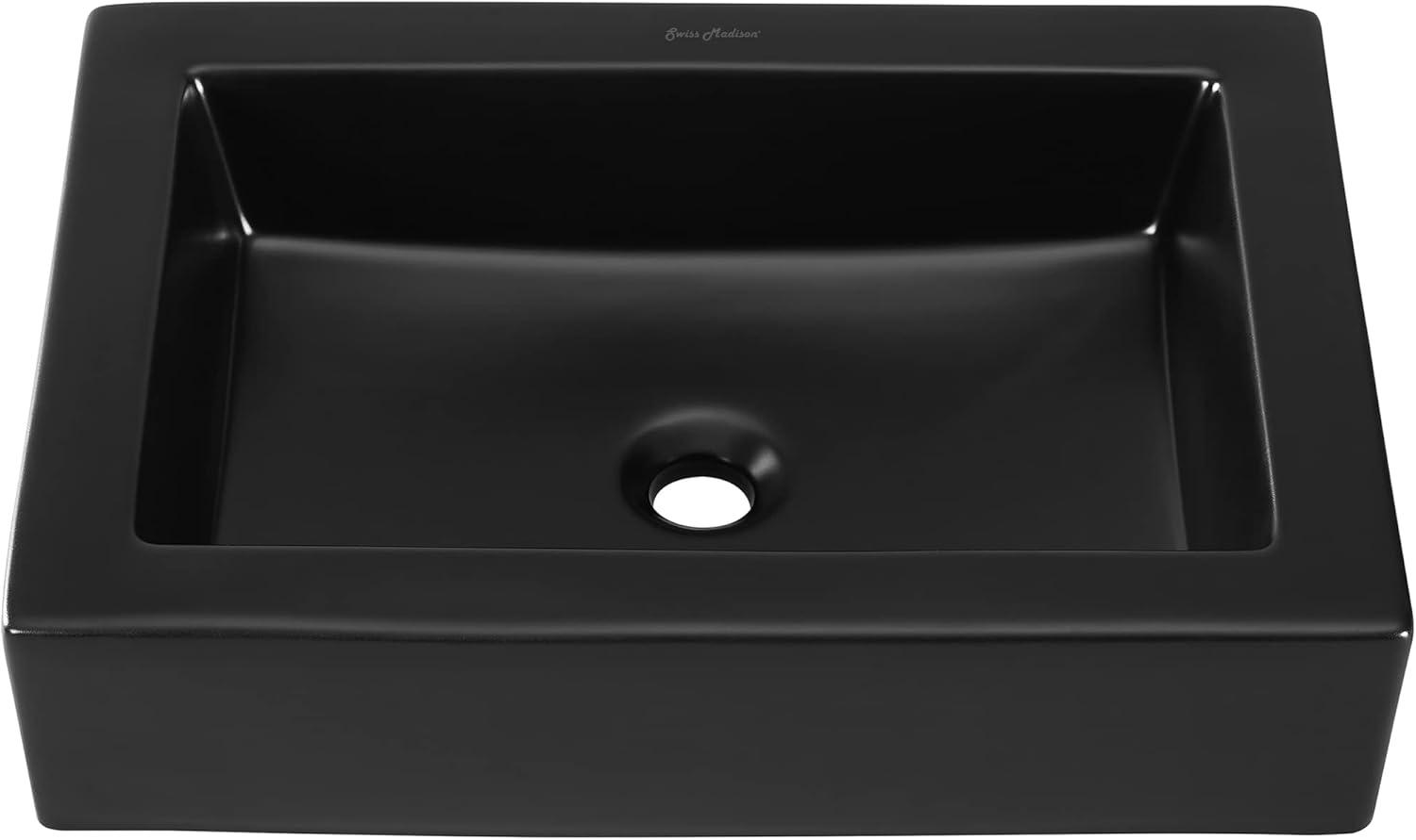 Voltaire 22" Ceramic Vessel Bathroom Sink