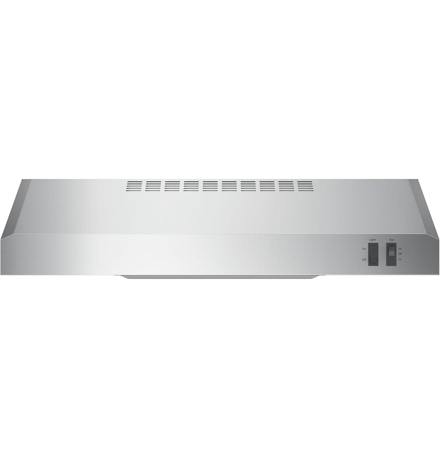 24-inch Stainless Steel Convertible Under Cabinet Range Hood with Charcoal Filter