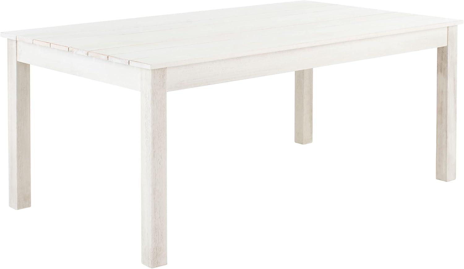 Alda 4 Piece Patio Outdoor Conversation Set With Accent Pillows - White/Navy/White - Safavieh