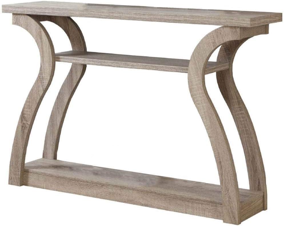 Monarch Specialties Accent Table, Console, Entryway, Narrow, Sofa, Bedroom, Brown Laminate