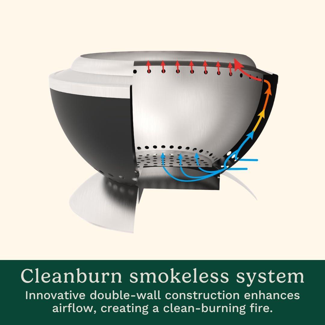 Cuisinart® 24" Round Cleanburn Fire Pit