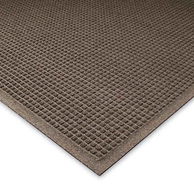 M + A Matting M+A Matting WaterHog Squares Fashion Mat Universal Cleated 3' x 5' Dark Brown