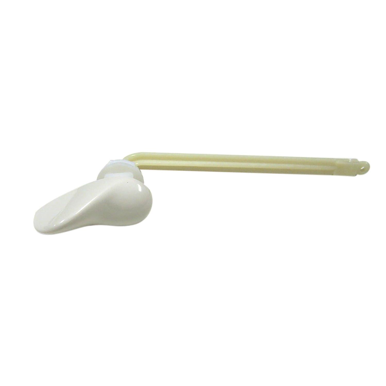 american standard 047148-0200a left hand plastic trip lever, white