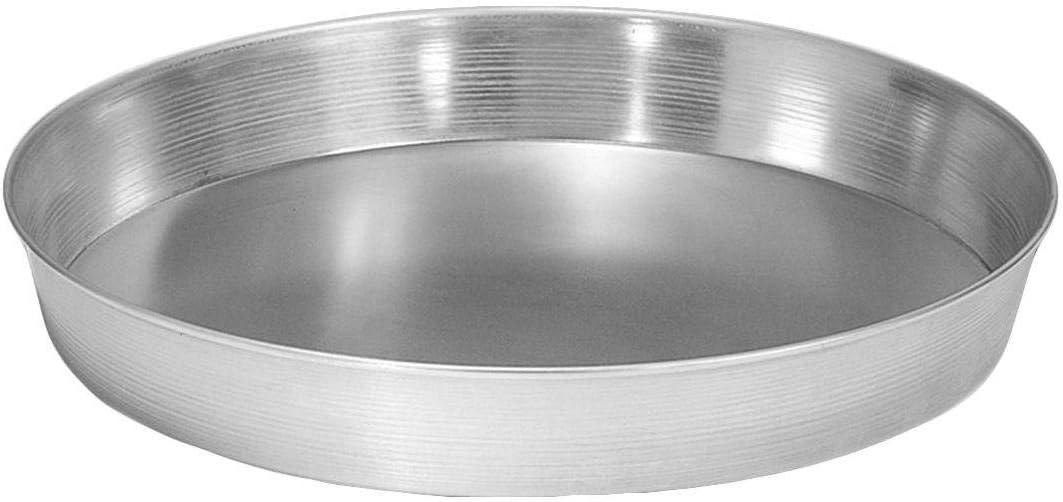 16'' Silver Aluminum Pizza Pan with 1.5'' Height