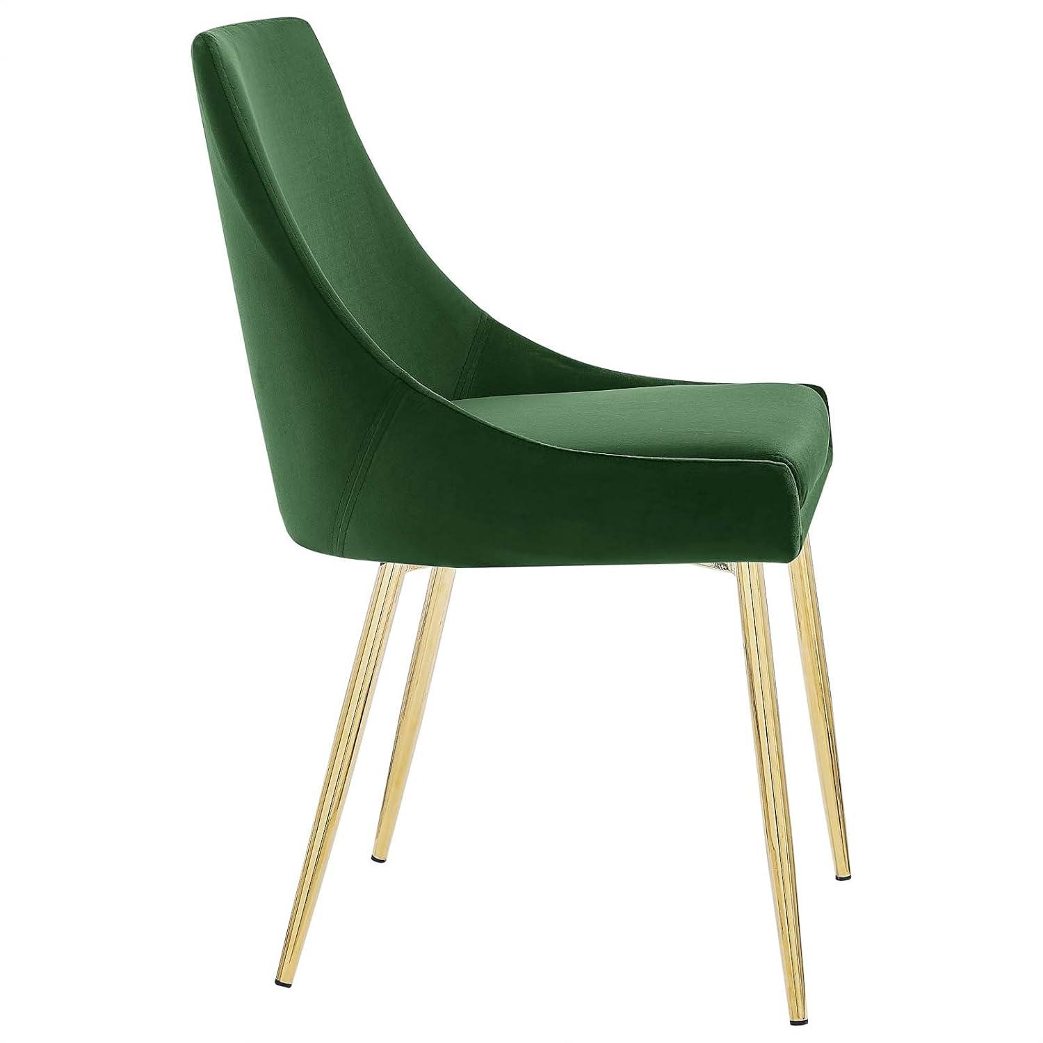 Modway Viscount Performance Velvet Dining Chairs | Wayfair