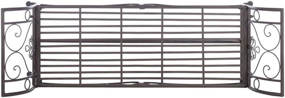 Adina Bench - Outdoor - PAT5016 - Rustic Brown - Safavieh