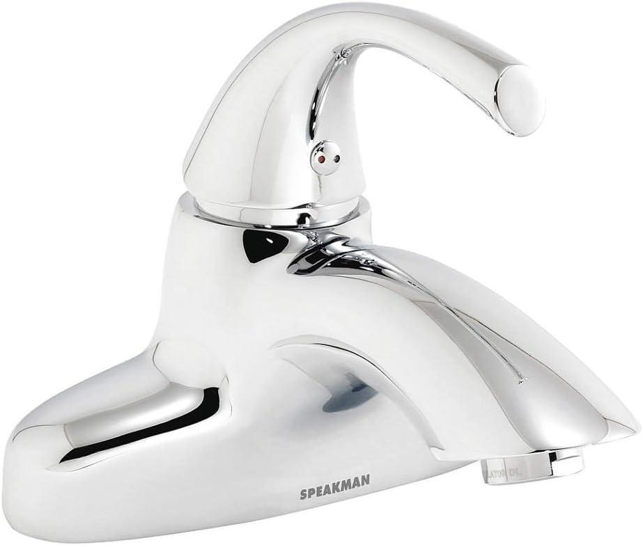 Echo Polished Chrome Single Lever Low-Arc Bathroom Faucet