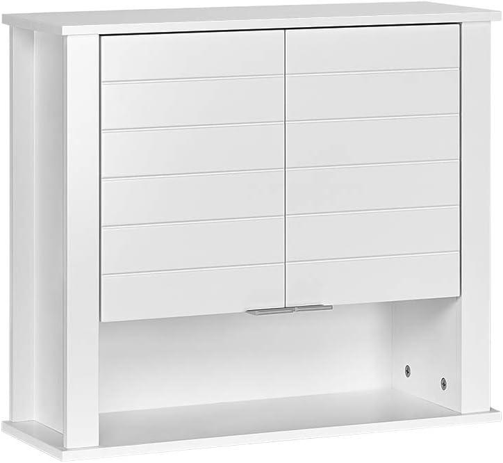 RiverRidge Home RiverRidge Madison Two-Door Bathroom and Laundry Wall Mount Storage Medicine Cabinet with Fixed and Adjustable Shelf