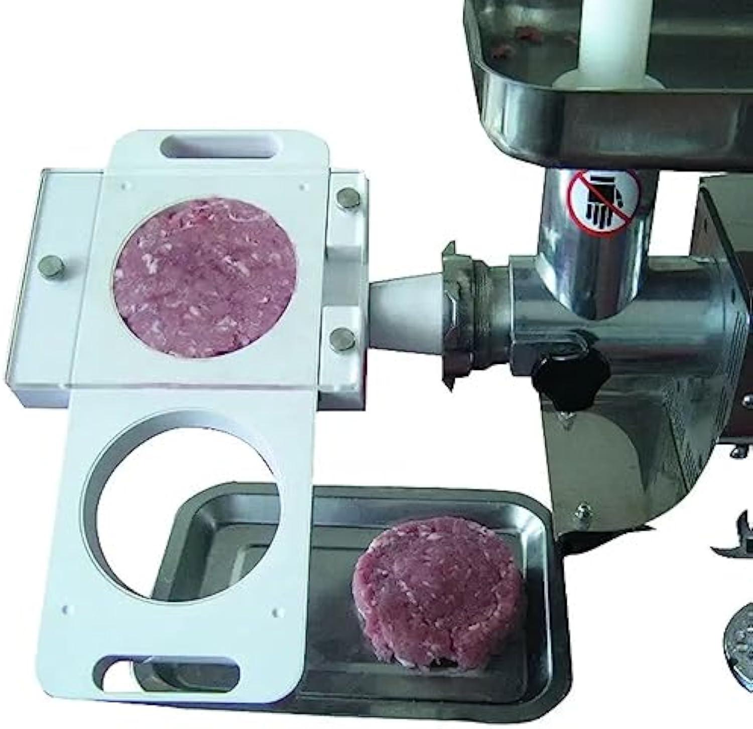 White Non-Stick Plastic Hamburger Press Patty Maker