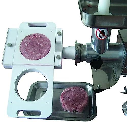 White Non-Stick Plastic Hamburger Press Patty Maker