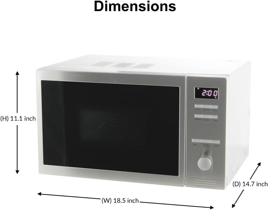 Equator 0.8 cu.ft. Stainless Steel Combo Microwave and Oven